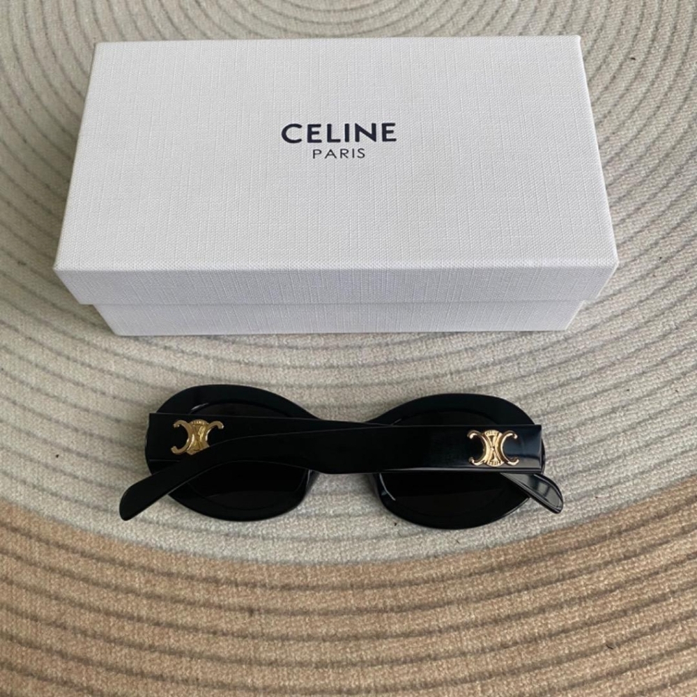 Celine Triomphe Oval Sunglasses
